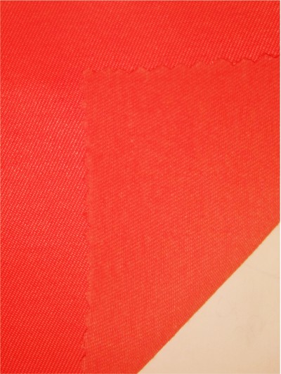 XX CGWI   300D*10  290gsm 滌棉交織布  螢光橙 正面照